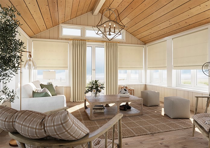 Wexley, Rich Cream - Roman Blind - Image 6